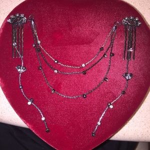 Hair decoration clip comb